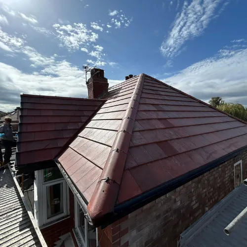 Recent roof project completed in Warrington